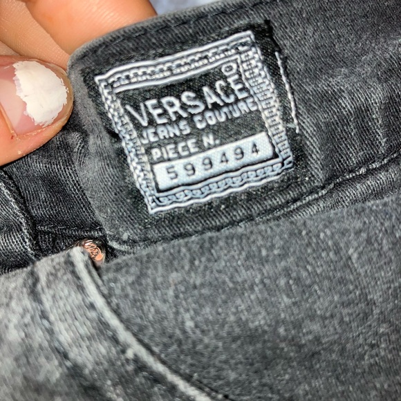 Versace vintage black jeans - Picture 4 of 5